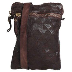 Campomaggi Diamond Vibe Compact Shoulder or Cross Body Bag NWT Brown